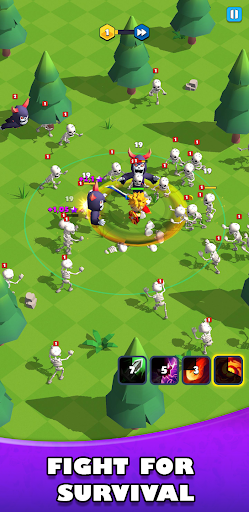 Android application Idle Warrior Defence RPG screenshort