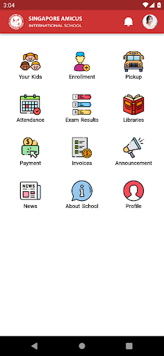 Android application SAIS Mobile App screenshort