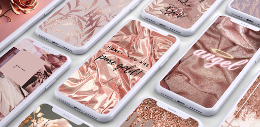 Android application Rose Gold Wallpapers screenshort