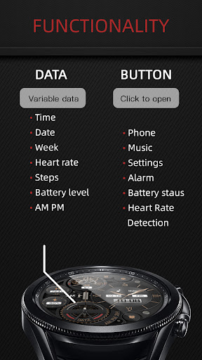 Nine Dimension For Wear OS Screen 2