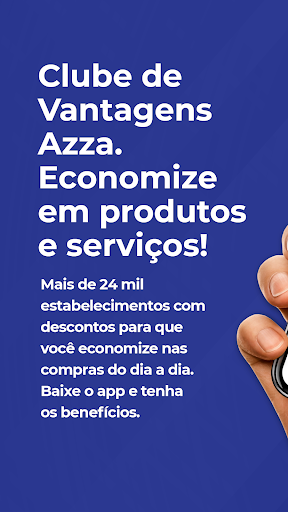 Android application Clube de Vantagens Azza screenshort
