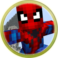 Супер герой паук в Майнкрафте
