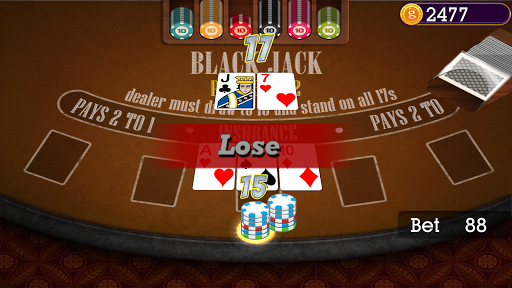 Casino Blackjack 22