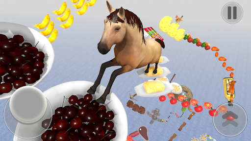 Android application Mega Ramp Horse Racing Game screenshort
