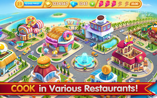 Cooking City: chef, restaurant & cooking games screenshots 13