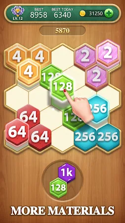 Game screenshot Hexa Block Puzzle - Merge! apk download