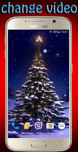 Christmas Tree Live Wallpaper
