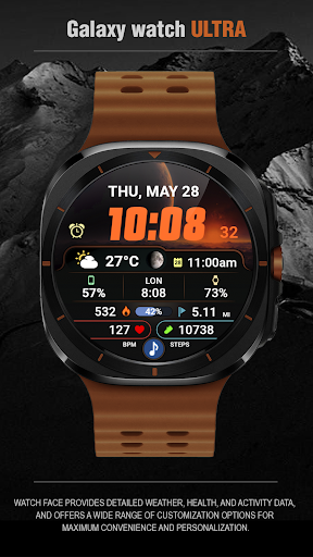 WFP 350 Space Informer watch screenshot 7