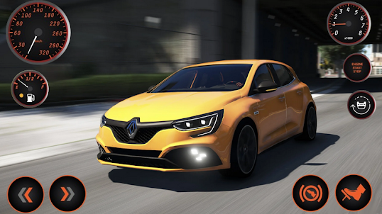 Renault Megan Rs Drift & Drive