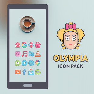 Olympia - Екранна снимка на пакет с икони