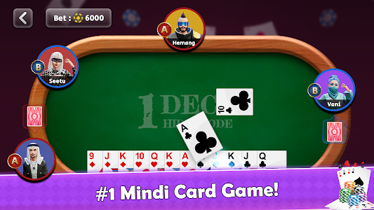 Mindi - Rung, Card Game Unknown