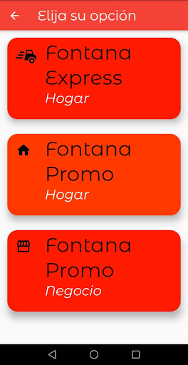Fontana App Screen 2