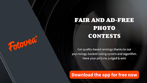 Android application Fotovea: Photography Contests screenshort
