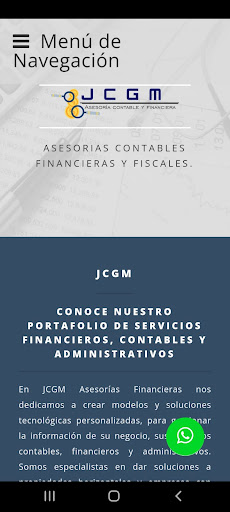 JCGM Asesoria Contable Screen 2