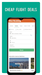 Uber Booking: Vuelos y hoteles