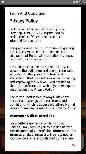 App preview