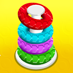 Cover Image of Descargar Color Hoop Stack Puzzle - Color Sorting Games 1.3 APK