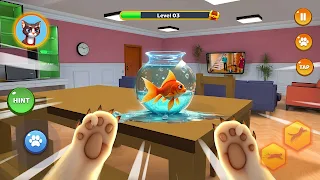 Pet Cat Simulator Cat Games - Screenshot 1