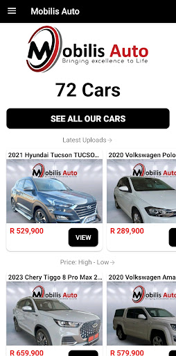 Android application Mobilis Auto screenshort