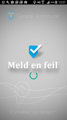 Android application Meld en feil – Gjesdal kommune screenshort
