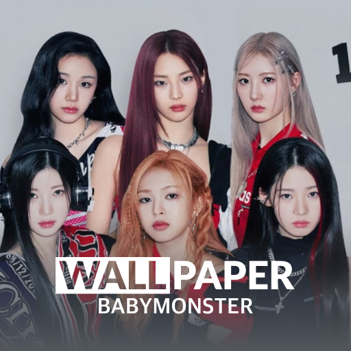 BABYMONSTER (YG) HD Wallpaper logo