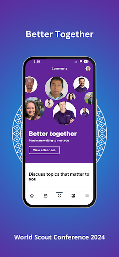 World Scout Conference Screen 2