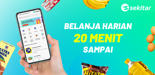 Android application Sekitar - Fresh Groceries Fast screenshort