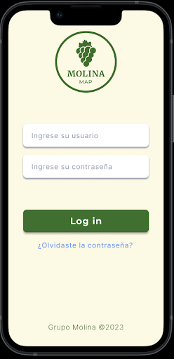 Android application Molina Map screenshort