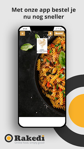 Android application Foodbar Lord of the Wings screenshort