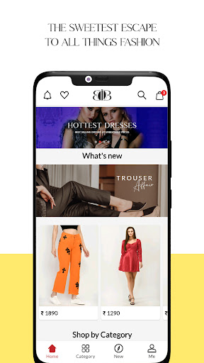Android application BarsofBeauty - Women Shopping screenshort