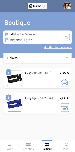 BreizhGo M-Ticket Screen 3