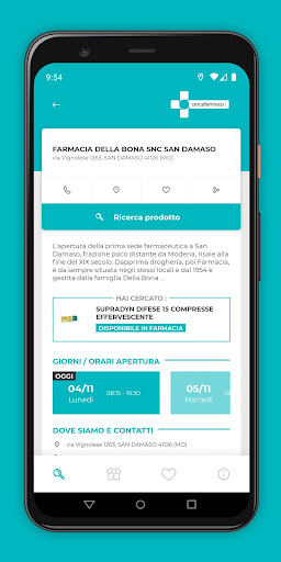 Cercafarmaco Screen 2