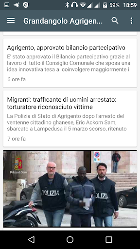 Agrigento infonews Screen 2