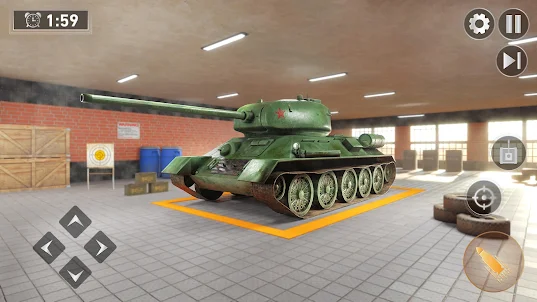 War do tanques Tank luta jogo