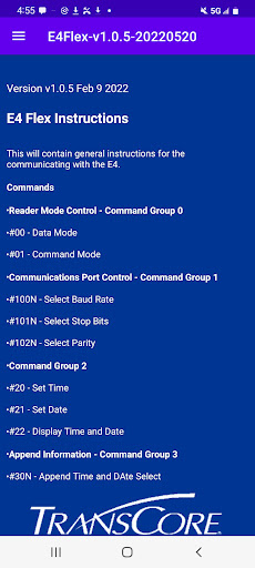 E4Flex Host Screen 3