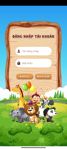 Android application Bé Học Cộng Trừ screenshort