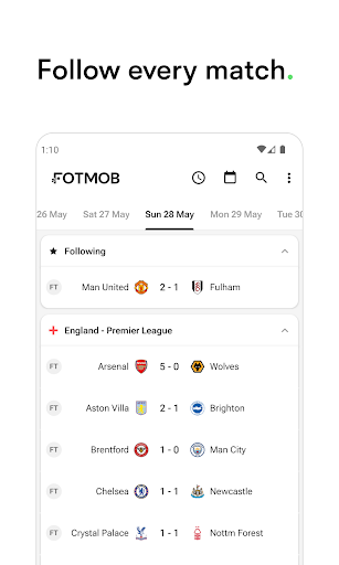 FotMob - Soccer Live Scores - Sports - apps