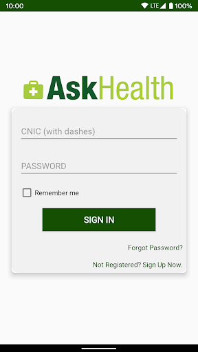 Android application ASK Health by AGICO screenshort