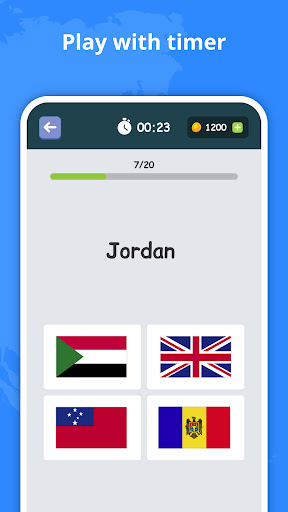 Flags of Countries: Quiz Game screenshot