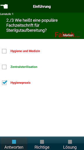 Fachkunde Steri Assistent Eins