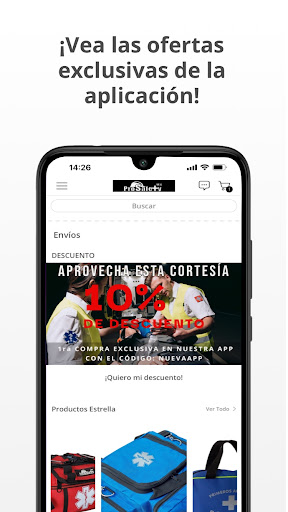 Android application ProSafety Mx screenshort