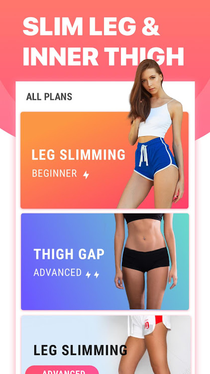 Leg Workouts - Tone up & Slim - 1.1.4 - (Android)