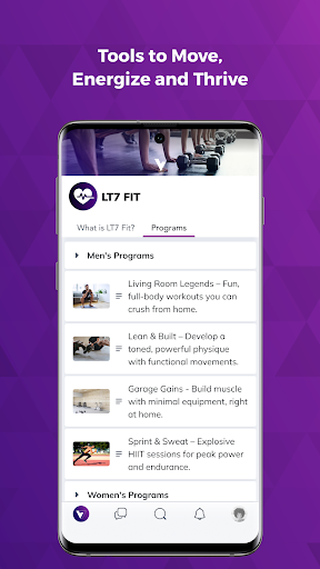LIVE THE SEVEN Wellness Screenshot 4 - AppWisp.com