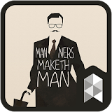 Gentleman launcher theme icon