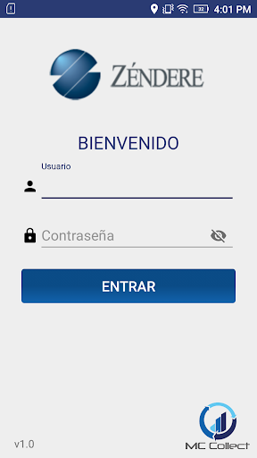 Android application Zéndere Hipotecario screenshort