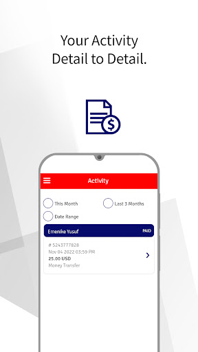 FAZRemit Money Transfer Screen 3