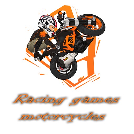 racing games motorcycles logo
