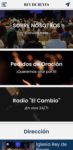 Android application FM EL CAMBIO 96.9 screenshort