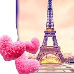 Cover Image of Download Cute Paris Live Wallpaper  APK