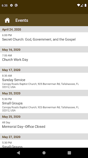 App screenshot